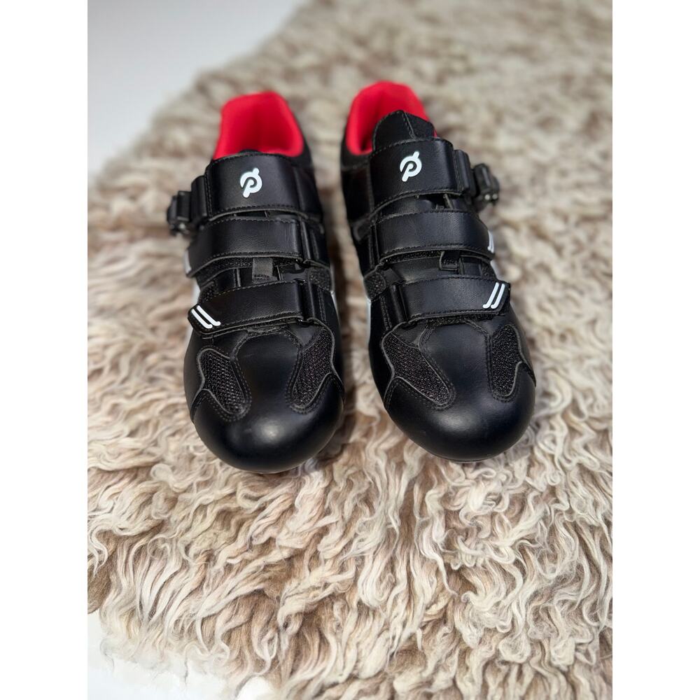 Peloton black & red cycling shoes - Picture 13 of 16